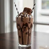Brownie Shake at Tajnuma, Agra