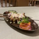 Cheese Stuffed Smoked Soya Chaap at Tajnuma, Agra