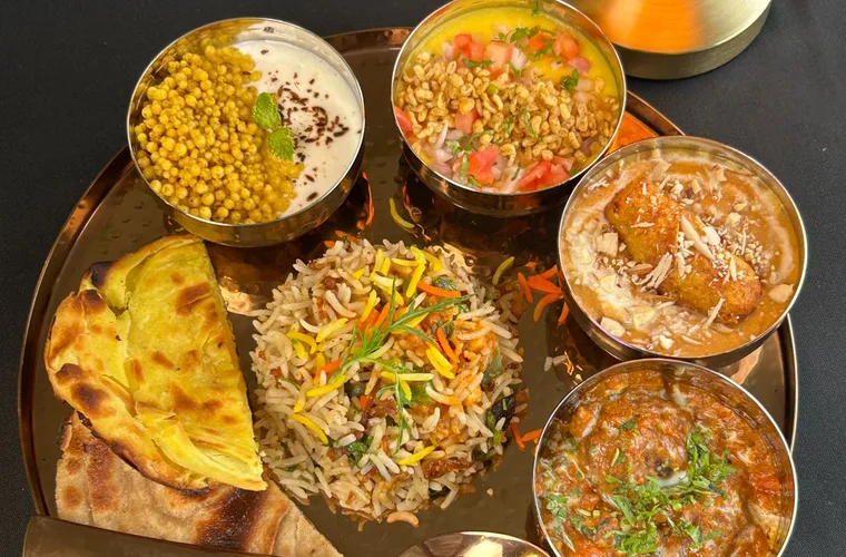Mughlai Thali at Tajnuma, Agra