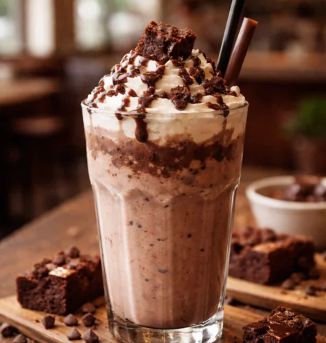 Brownie Shake served at Tajnuma, Agra