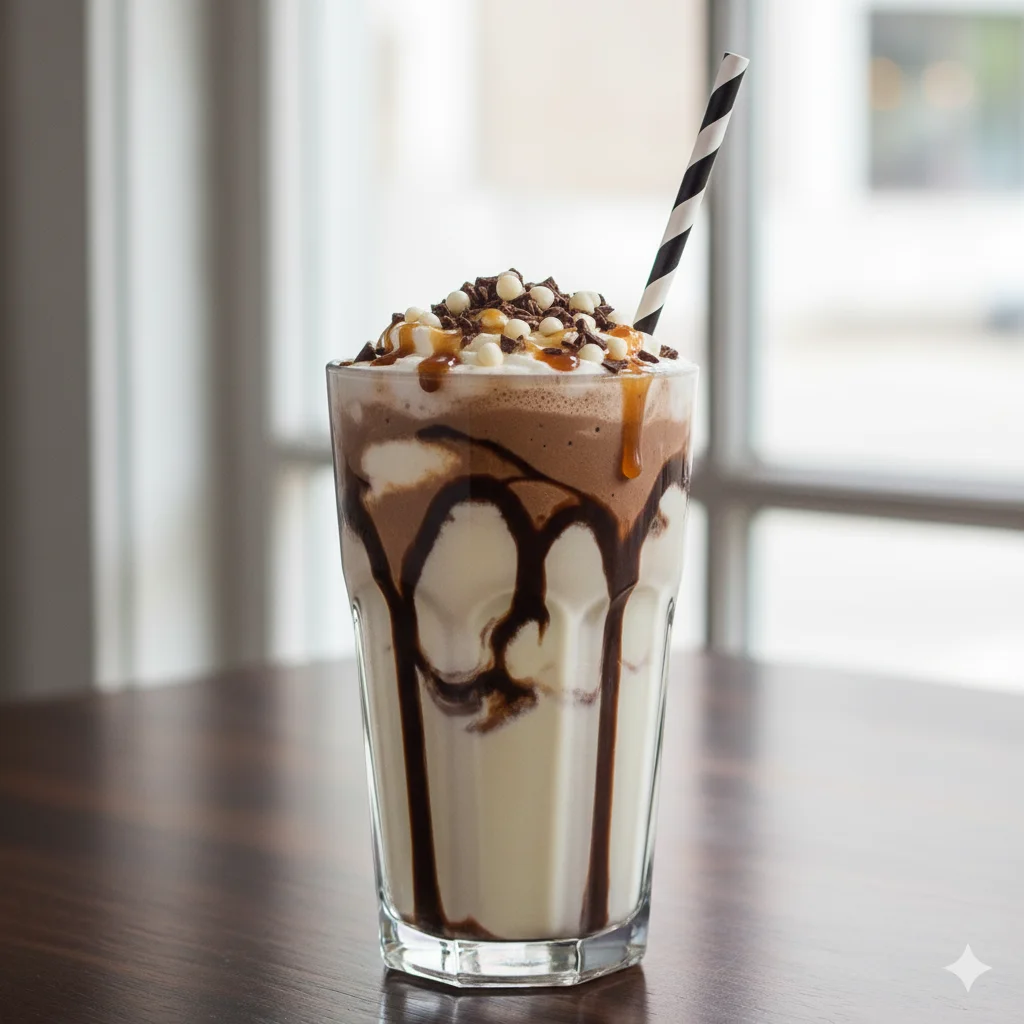 Choco Vanilla served at Tajnuma, Agra