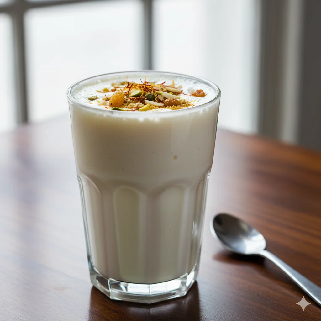 Netty Lassi served at Tajnuma, Agra